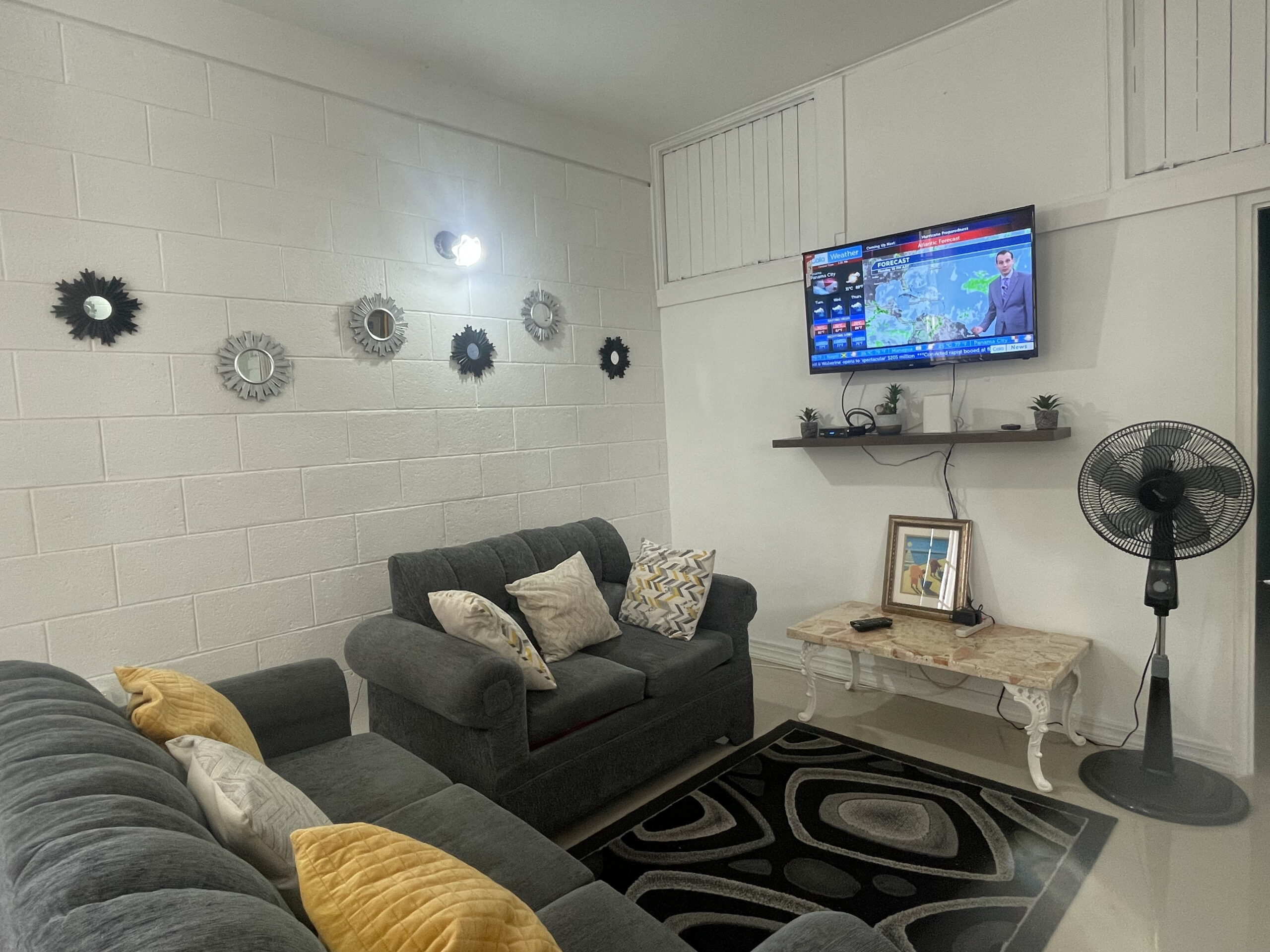 Living room at Ochi50 apartment in Ocho Rios